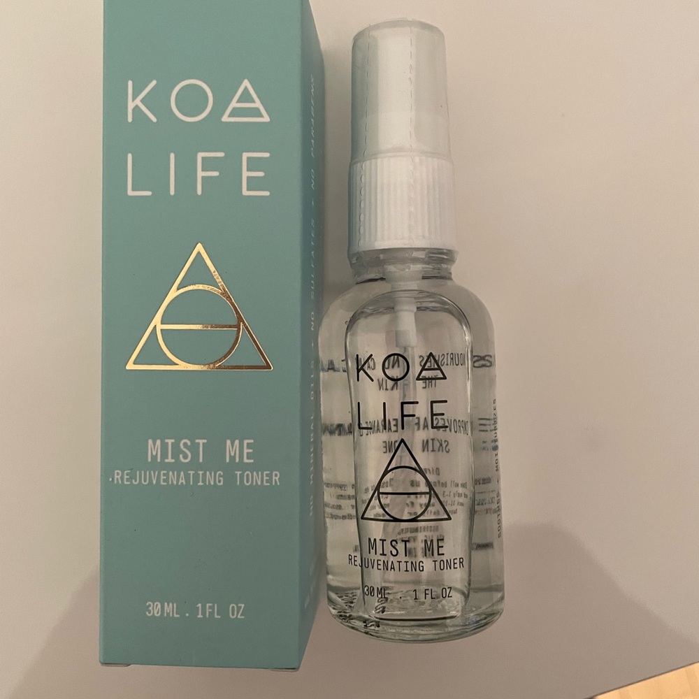 New! Koa Life Mist Me Rejuvenating Toner 1 ounce spray